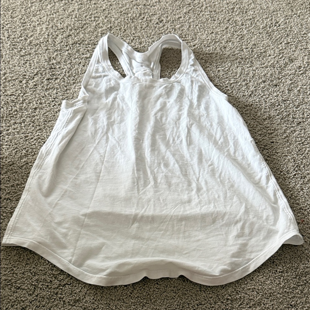 lululemon athletica White Tank Top